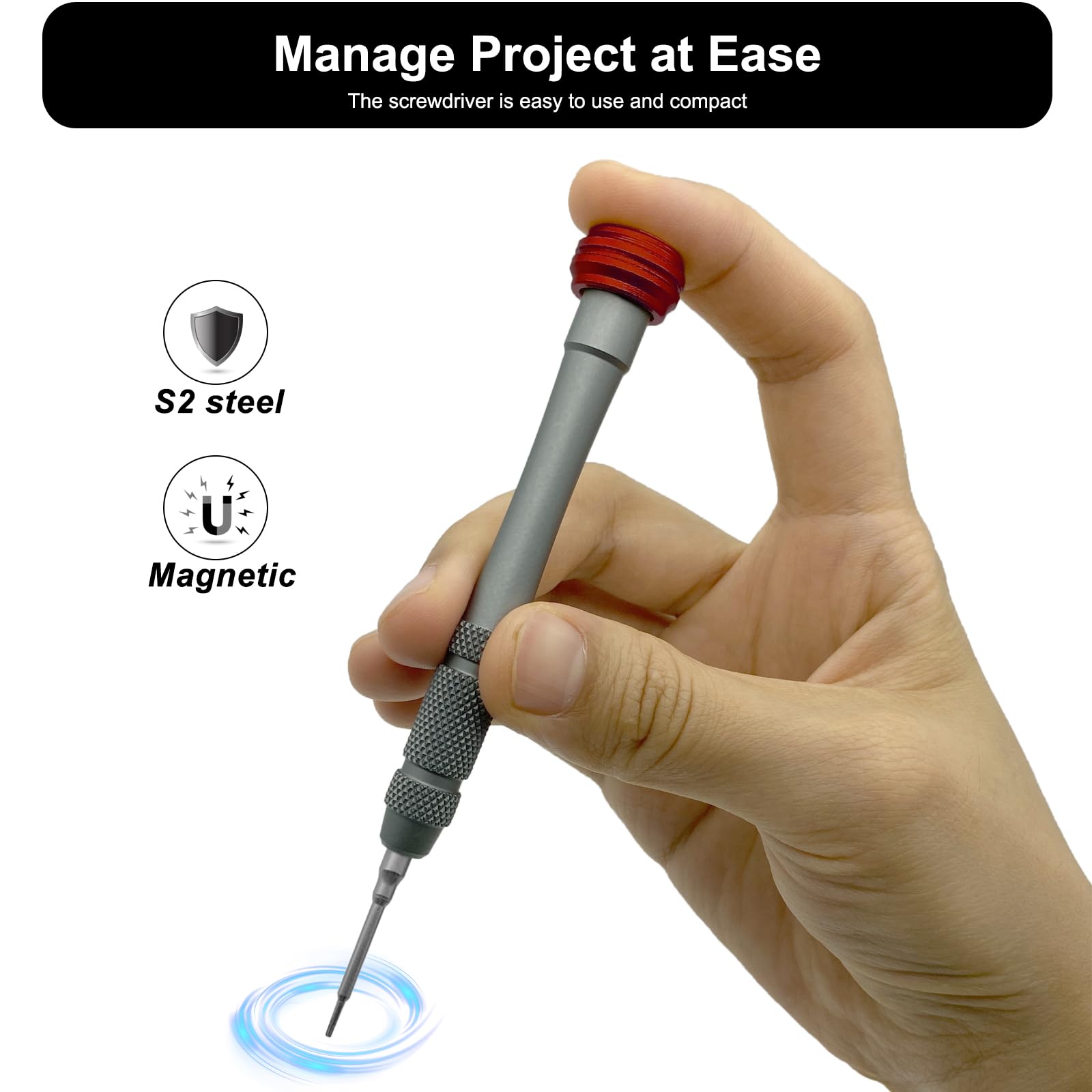 P2 Pentalobe Screwdriver for Mobile Phone, Magnetic 5 Point Star